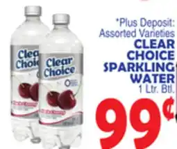 Bravo Supermarkets CLEAR CHOICE SPARKLING WATER offer