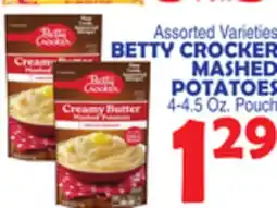 Bravo Supermarkets BETTY CROCKER MASHED POTATOES offer