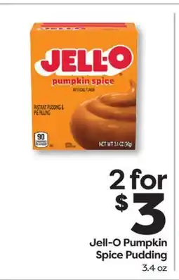 Weis Markets Jell-O Pumpkin Spice Pudding offer