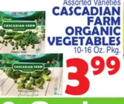 Bravo Supermarkets CASCADIAN FARM ORGANIC VEGETABLES offer