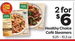 Weis Markets Healthy Choice Café Steamers offer