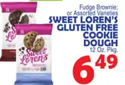 Bravo Supermarkets SWEET LOREN'S GLUTEN FREE COOKIE DOUGH offer