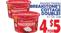 Bravo Supermarkets BREAKSTONE'S COTTAGE DOUBLES offer