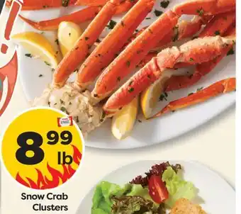 Weis Markets Snow Crab Clusters offer