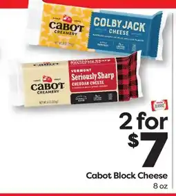 Weis Markets Cabot Block Cheese offer
