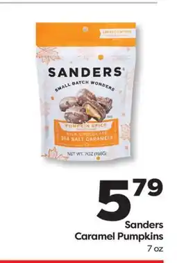 Weis Markets Sanders Caramel Pumpkins offer