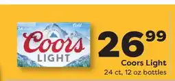 Weis Markets Coors Light offer