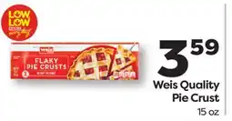 Weis Markets Weis Quality Pie Crust offer