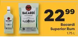 Weis Markets Bacardi Superior Rum offer