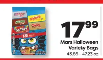 Weis Markets Mars Halloween Variety Bags offer
