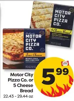 Weis Markets Motor City Pizza Co. or 5 Cheese Bread offer