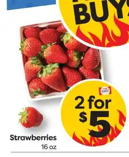 Weis Markets Strawberries offer