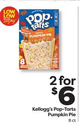 Weis Markets Kellogg's Pop-Tarts Pumpkin Pie offer