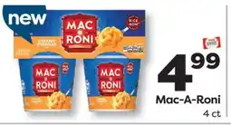 Weis Markets Mac-A-Roni offer