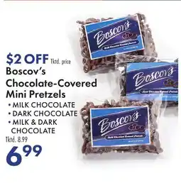 Boscov's Boscov's Chocolate-Covered Mini Pretzels offer