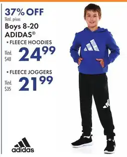 Boscov's Boys 8-20 ADIDAS FLEECE HOODIES offer