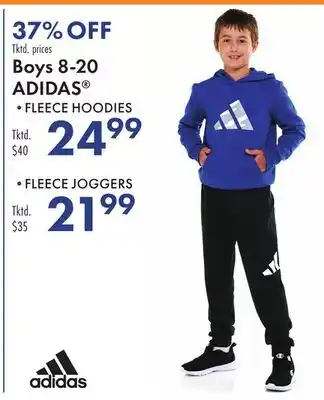 Boscov's Boys 8-20 ADIDAS FLEECE HOODIES offer