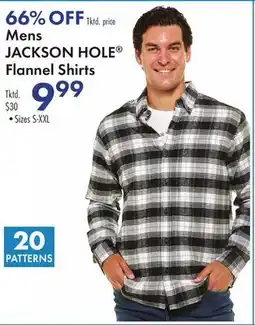 Boscov's Mens JACKSON HOLE Flannel Shirts offer