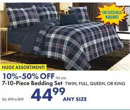 Boscov's 7-10-Piece Bedding Set offer