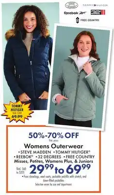 Boscov's Womens Outerwear offer