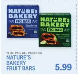 Kings Food Markets NATURE'S BAKERY FRUIT BARS offer