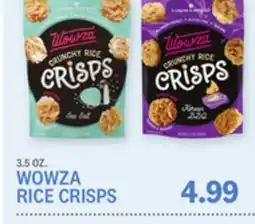 Kings Food Markets WOWZA RICE CRISPS offer