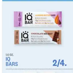 Kings Food Markets IQ BARS offer