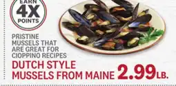 Kings Food Markets DUTCH STYLE MUSSELS FROM MAINE offer