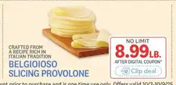 Kings Food Markets BELGIOIOSO SLICING PROVOLONE offer