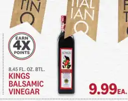 Kings Food Markets KINGS BALSAMIC VINEGAR offer