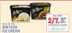 Kings Food Markets BREYERS ICE CREAM offer