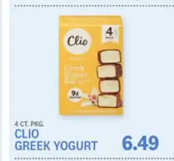 Kings Food Markets CLIO GREEK YOGURT offer