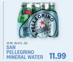 Kings Food Markets SAN PELLEGRINO MINERAL WATER offer
