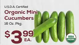 DeCicco & Sons Mini Cucumbers offer