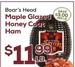 DeCicco & Sons Boar's Head Maple Glazed Honey Coat Ham offer