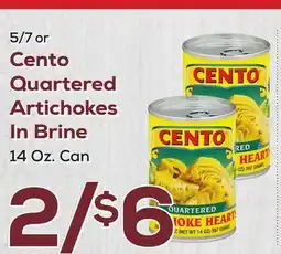 DeCicco & Sons Cento Quartered Artichokes In Brine offer