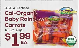 DeCicco & Sons Cal-Organic Baby Rainbow Carrots offer