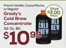 DeCicco & Sons Grady's Cold Brew Concentrate offer