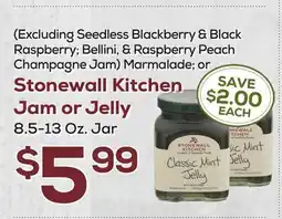 DeCicco & Sons Stonewall Kitchen Jam or Jelly offer