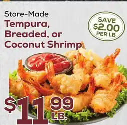 DeCicco & Sons Tempura, Breaded, or Coconut Shrimp offer