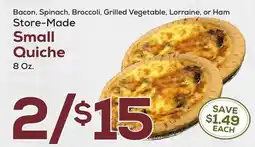 DeCicco & Sons Small Quiche offer