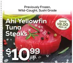 DeCicco & Sons Ahi Yellowfin Tuna Steaks offer
