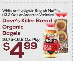 DeCicco & Sons Dave's Killer Bread Organic Bagels offer