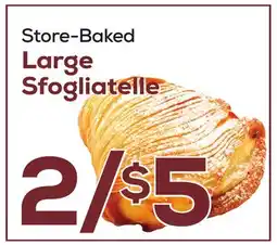 DeCicco & Sons Large Sfogliatelle offer