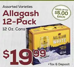 DeCicco & Sons Allagash 12-Pack offer