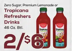 DeCicco & Sons Tropicana Refreshers Drinks offer