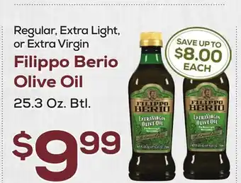 DeCicco & Sons Filippo Berio Olive Oil offer