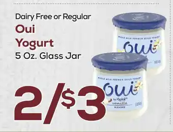 DeCicco & Sons Oui Yogurt offer