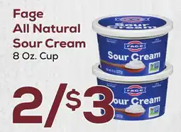 DeCicco & Sons Fage All Natural Sour Cream offer