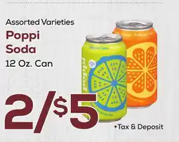 DeCicco & Sons Poppi Soda offer